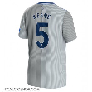 Everton Michael Keane #5 Terza Maglia 2023-24 Manica Corta